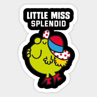 LITTLE MISS SPLENDID Sticker